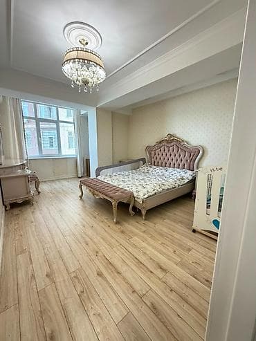 Квартиры: 3 комнаты, 106 м², Асанбай мкр Элитка, 5 этаж, Дизайнерский ремонт — 6