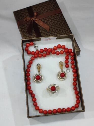 свадебные платья от производителя: Набор украшений, Проба 925, Женские, Новый — 3