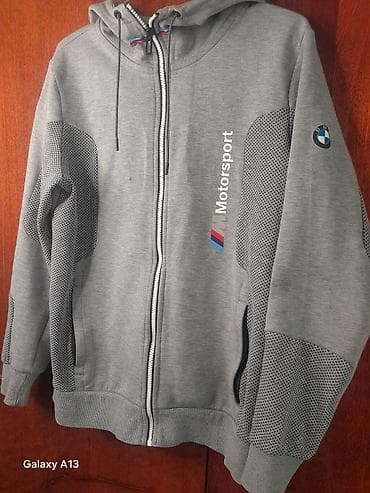 кеды puma: Мужская толстовка, S, Puma, Б/у, цвет - Серый — 5