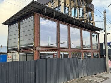 мини контейнер: Мобильное двухэтажное здание из морских контейнеров Продажа целиком — 2