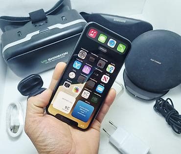 сколько стоит iphone xs: IPhone Xs, Б/у, 256 ГБ, Space Gray, Зарядное устройство, 100 % — 7