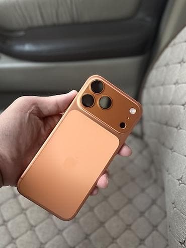 iphone хs: IPhone 17 Pro Max, Б/у, 1 ТБ, Оранжевый — 3