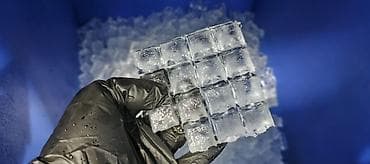 Лёд пищевой кубики удобная локация ( самовывоз дешевле) центр