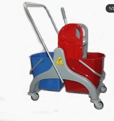 мотопомпы для полива полей: Ведра для мытья полов с колесами Прочный металлический корпус и ручка — 1