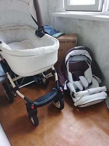 Коляски: Детская коляска 2 в 1 Babystone Z1 - Модульная система: люлька для — 6