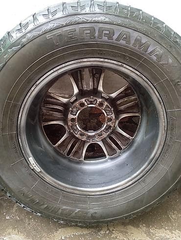 shina.kg: Продаю диски с резиной от GX 275/65/17 ЦО 110 стояли на Патруле 60тыс — 4
