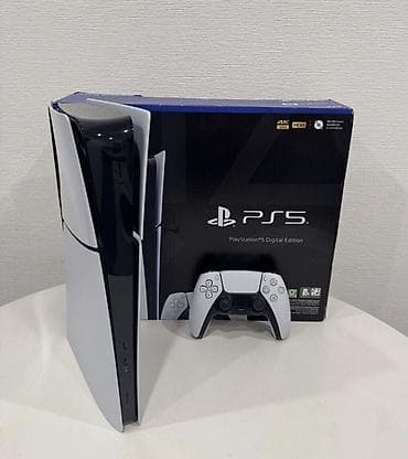PlayStation 5 Digital Edition (модель без дисковода) Комплектация: -