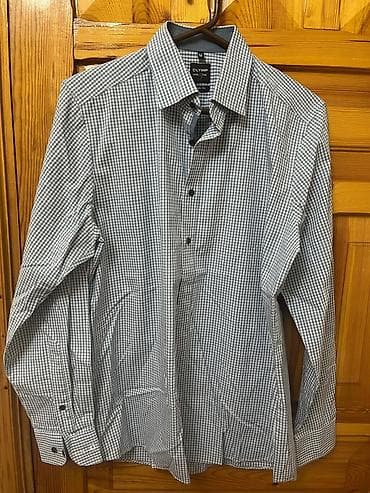 Костюмдар: Мужские классические рубашки с длинным рукавом — набор из нескольких — 4