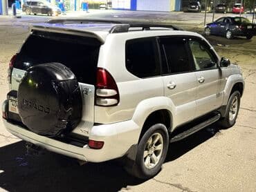 обмен машыны: Toyota Land Cruiser Prado: 2005 г., 4 л, Автомат, Газ, Жол тандабас — 3