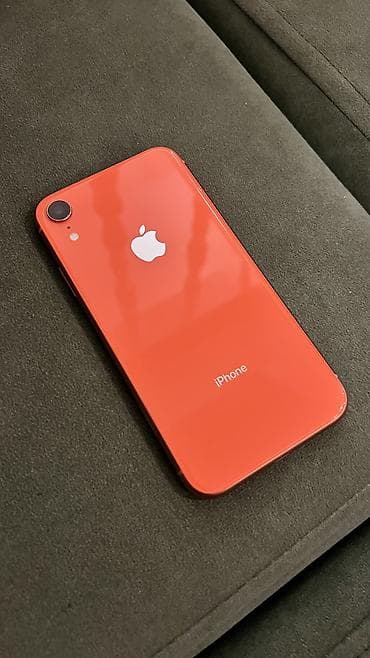 tecno spark 20: IPhone Xr, Б/у, 128 ГБ, Коралловый, Зарядное устройство, 78 % — 1