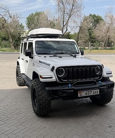 зимный пакрышка: Jeep Wrangler: 2024 г., 2 л, Автомат, Гибрид, Внедорожник — 2