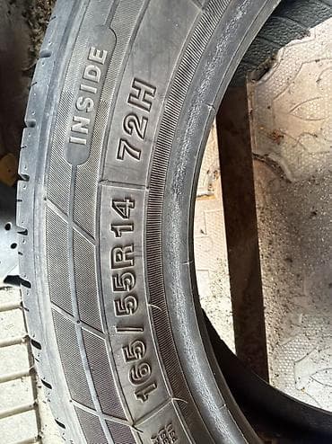 шины r14 175 65: 165/55/14 1 шт Одиночка — 2