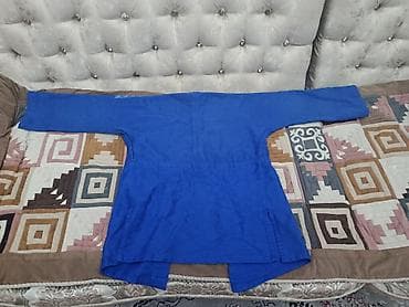 Личные вещи: Кимоно для дзюдо Kappa 4 Judo цвет-синий верх размер 150см низ тоже — 2