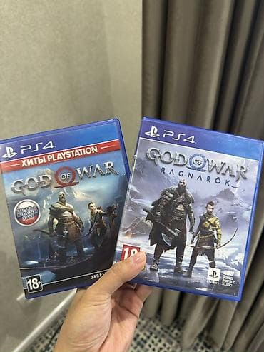 Диски для PS4: God of War (PS4 Hits) + God of War Ragnarök Обмен