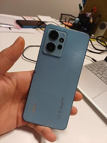 samsung note 3: Redmi, Redmi Note 12, Б/у, 128 ГБ, цвет - Голубой — 2