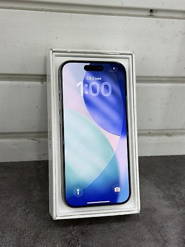 пл: IPhone 15 Pro, Б/у, 128 ГБ, Natural Titanium, Коробка, 88 % — 3