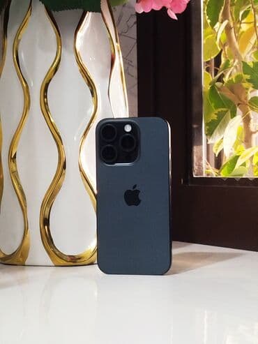 кухонная бытовая техника: IPhone 15 Pro, Б/у, 256 ГБ, Черный, 86 % — 1