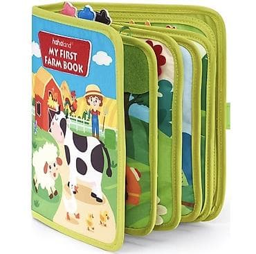 emo robot: Развивающая мягкая книга «My First Farm Book» (Hahaland) - Тема — 1