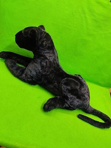 игруши: Пантера черная игрушка мягкая🐈‍⬛ Комплектация товара: 1 пантера✨ — 3