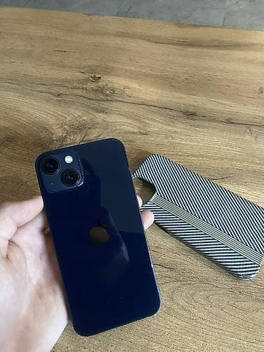 IPhone 13, Б/у, 128 ГБ, Midnight, Зарядное устройство, Защитное стекло, Чехол, 84 % at lalafo.kg IPhone 13, Б/у, 128 ГБ, Midnight, Зарядное устройство, Защитное стекло, Чехол, 84 %