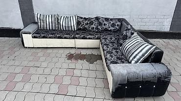 Продаётся диван угловой б/у at lalafo.kg Продаётся диван угловой б/у