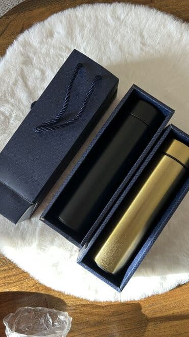 термос чайнек: Подарочные наборы: термос с датчиком температуры+ складной зонт — 3