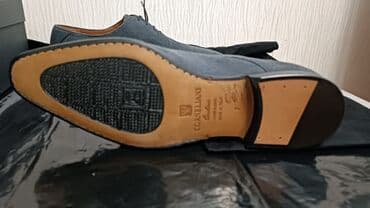 фирменная обувь из италии: Мужские туфли, 41, Новый, цвет - Серый, Самовывоз — 4