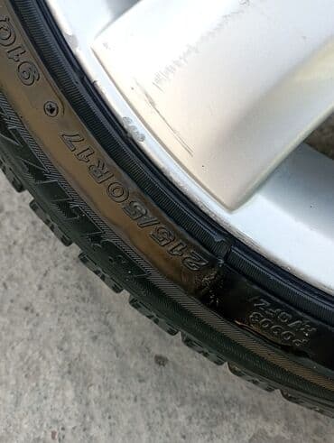 16 диски спринтер: Куйма Дисктер R 17 Volkswagen, Комплект, тешиктери - 5, Колдонулган — 4