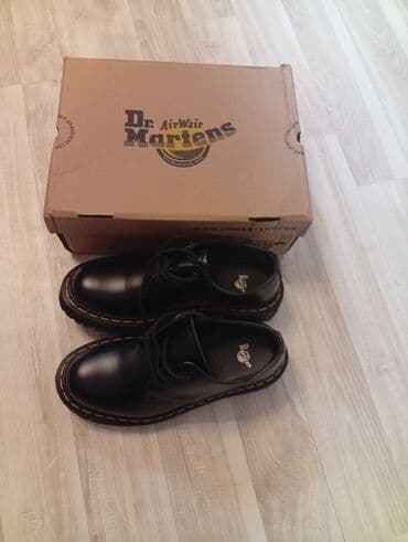 dr: Dr. Martens 1461 Bex – классические дерби из гладкой чёрной кожи. - — 6