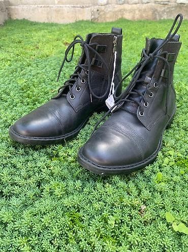 Мырзалардын бут кийими: Эркектердин ботинкеси, 41, 41.5, Geox, Жаңы, түсү - Кара, Өзү алып кетүү, Акысыз жеткирүү — 2
