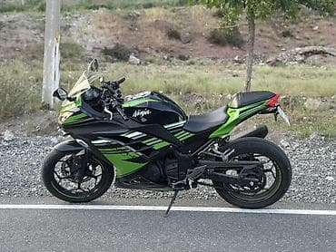 мото кийим: Спортбайк Kawasaki, 300 куб. см, Бензин, Чоңдор үчүн, Колдонулган — 5