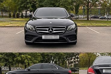 Транспорт: Mercedes-Benz E-Class: 2017 г., Седан — 1