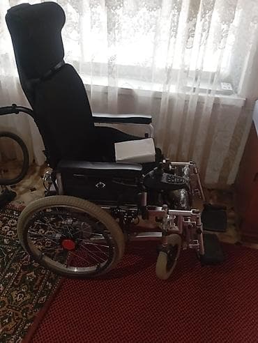 Майыптардын арабалары: Электрическая инвалидная коляска с высоким анатомическим сиденьем и — 2