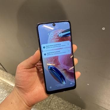 Redmi, Redmi Note 12, Б/у, 128 ГБ, цвет - Черный, 2 SIM