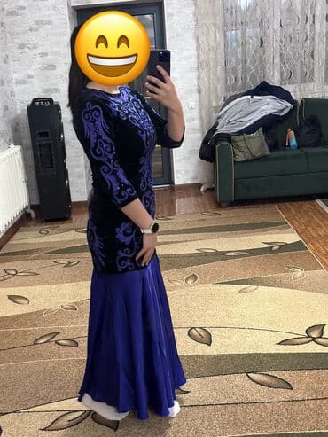 Продаю Вечернее платье от Айпери Обозовой Размер М - Цвет: глубокий