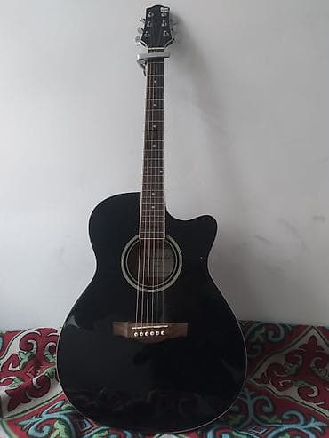 Книги и журналы: Акустическая гитара Auditorium (фа-кат) с вырезом, черный глянец - — 3