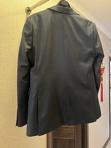 Костюмы: Мужской костюм, M, Massimo Dutti, Новый, цвет - Серый, Самовывоз — 3