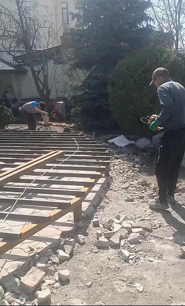 Снос стен, Разбор полов, Снятие потолков | Гипсокартонная стена, Снос перегородки, Снятие старой штукатурки | Зачистка от старых обоев, Сбивка старой штукатурки, Снятие извести | Демонтаж ламината, Демонтаж паркета, Демонтаж линолеума | Крыша из шифера, Металлочерепичная кровля, Мягкая кровля Больше 6 лет опыта