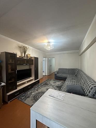 flat osh: 2 комнаты, 49 м², Индивидуалка, 5 этаж, Косметический ремонт — 2