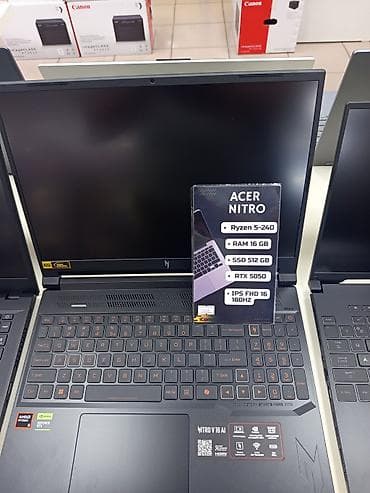 aser swift: Игровой ноутбук Acer Nitro V16 AI - Процессор: AMD Ryzen 5 (серия — 1