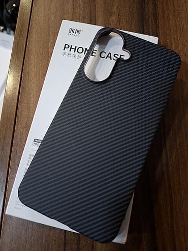 Техника жана электроника: Чехол для Samsung A57 carbon гладкая приятная на ощупь — 2