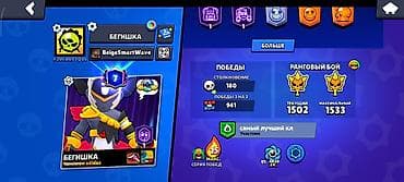 Жеке буюмдар: Аккаунт Brawl Stars Основное: - Ник: Бегишка (#2UCWYYQVL), тег клуба — 4