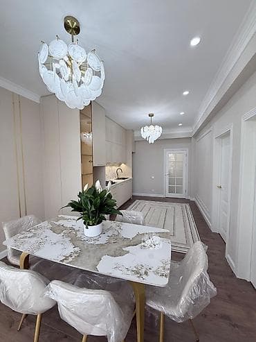 3 комн 9 микрорайон: 3 комнаты, 112 м², Элитка, 9 этаж, Дизайнерский ремонт — 3