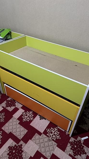 простыни: Детская кровать трансформер, Б/у, Другой тип — 1