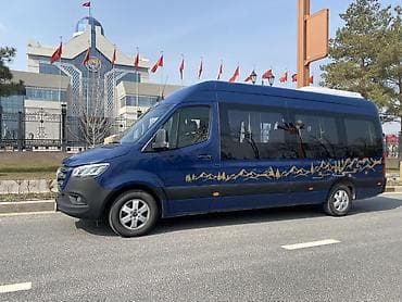 ленивец на даф: Сдаю бус Mercedes-Benz Sprinter, 17 мест, Почасово — 5