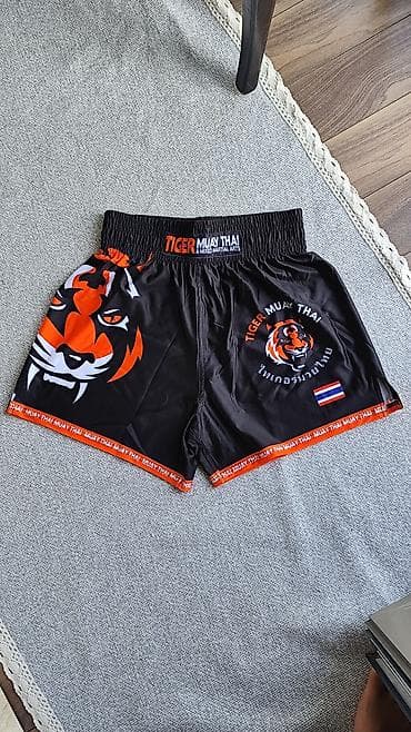 шорты для тайского бокса: Комплект экипировки Tiger Muay Thai - Состав: футболка и шорты для — 3