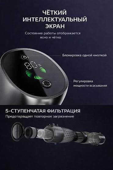 фильм: Пылесос, Dreame, Вертикальный, Сухая, Циклонный фильтр — 5