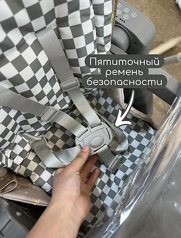 rant flex: Стульчик для кормления, Другой бренд, Другой вид, цвет - Серый — 4