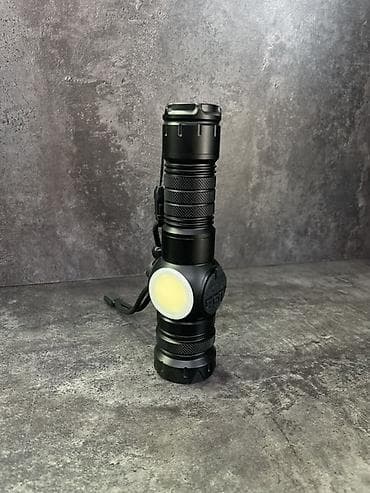 mini projector: Многофункциональный фонарь с боковой COB‑панелью - Два источника — 4