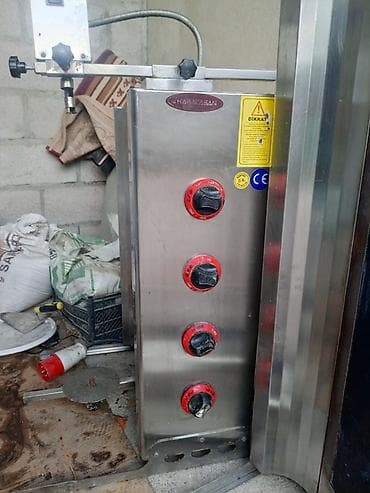 Оборудование для фастфудов: Профессиональная вертикальная гриль-печь для шаурмы/донера KARACASAN — 4